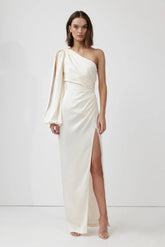 Bloom Dress - Oyster