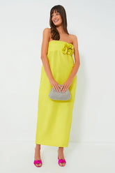 Neon Yellow Rosseta Dress
