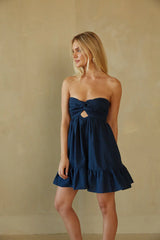 Savannah Twist Front Romper