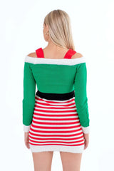 Off Shoulder Elf Dress