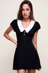 Jane Eyelet Mini Dress