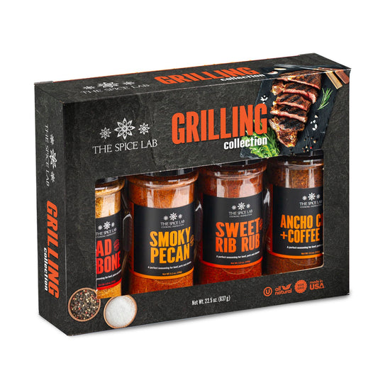 Premium BBQ Seasoning Gift Set – 4 Gourmet Grill Rubs 🌶️🔥