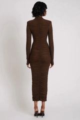 Melissa Dress - Chocolate