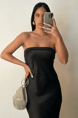 Leyla Slip Dress - Black
