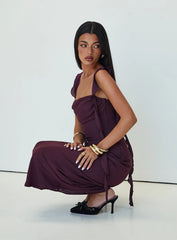 Lanai Maxi Dress Plum Petite