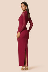 Nookie Amore Maxi Dress - Ruby