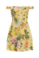 Aveta Mini Dress - Kendall Yellow