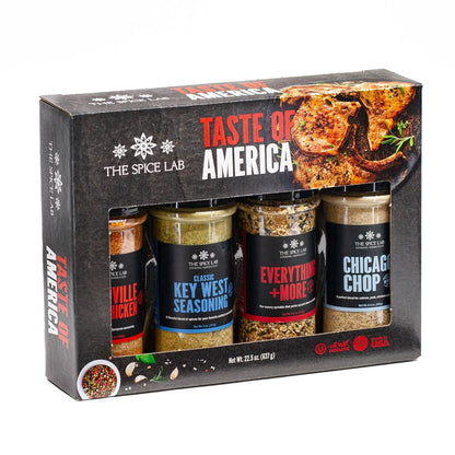 Premium BBQ Seasoning Gift Set – 4 Gourmet Grill Rubs 🌶️🔥